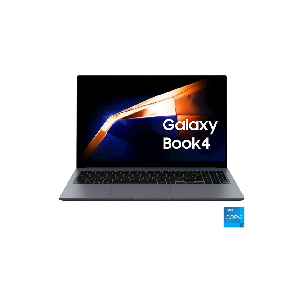 SAMSUNG Galaxy Book4 15.6 i5 NOTEBOOK, 15,6 ", processore Intel® Core I5 1335U, Intel® Iris® Xᵉ, RAM 16 GB, 512 GB SSD, Grey, Windows 11 Home