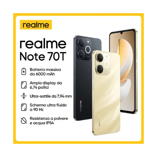 realme Note 70T Unlocked Smartphone